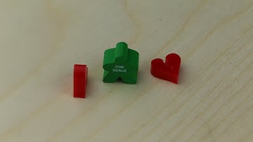 Broken Heart - Board Game Pieces from The Game Crafter