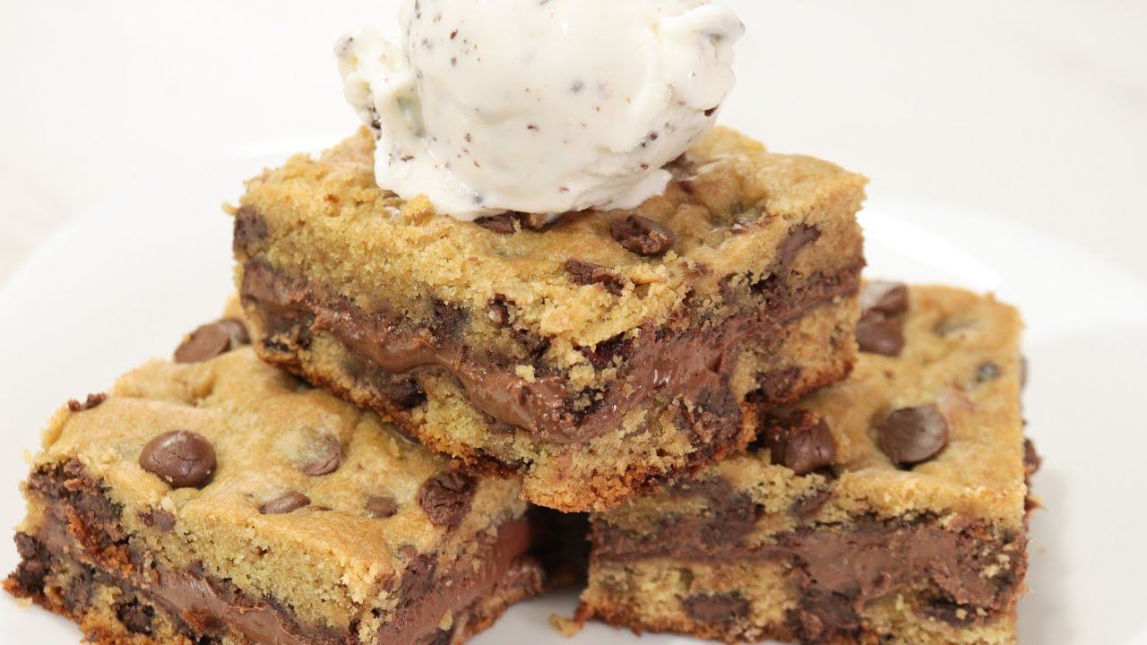 COOKIE DE TRAVESSA QUE JÁ SAI RECHEADO DO FORNO I MUITO FÁCIL I ESSA SOBREMESA É INCRÍVEL