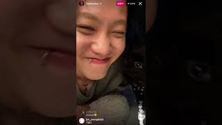 210516 블루오빠의 라방🌙 Bloo Instagram Live