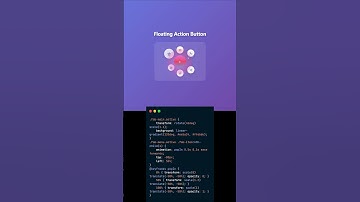 Stunning Floating Action Button Animation - CSS & JavaScript Tutorial#coding #javascript
