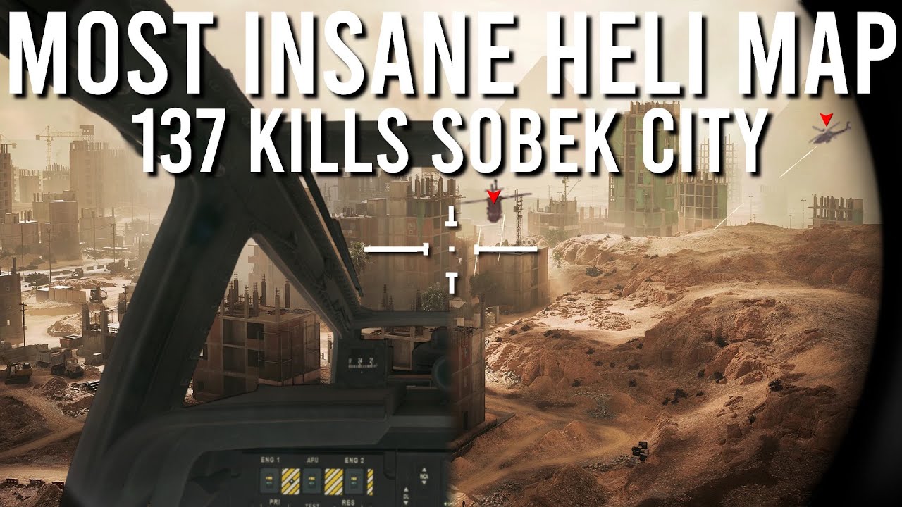 How We Got 137 Kills on Sobek City in the Attack Helicopter