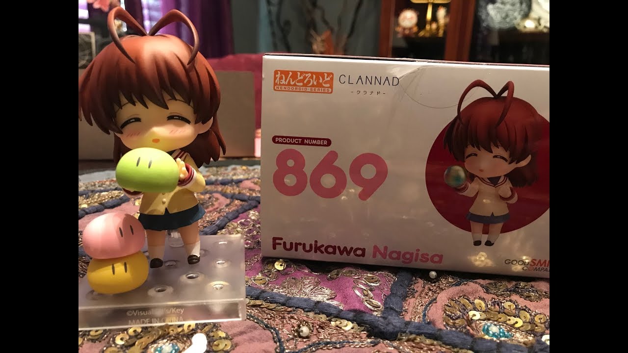 aborre dommer zebra Clannad Nagisa Furukawa Nendoroid Unboxing - YouTube