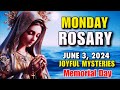 HOLY ROSARY JUNE 3, 2024 : HOLY ROSARY MONDAY 💙 JOYFUL MYSTERIES 💙 HOLY ROSARY TODAY