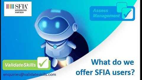 What do we offer SFIA users?