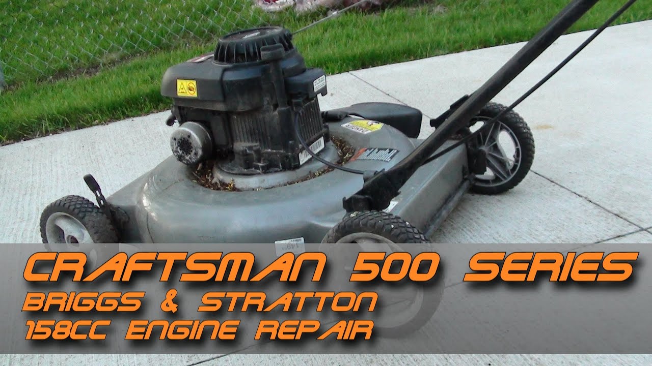 [Resurrection!] Craftsman 500 Series Lawn Mower Repair - Briggs