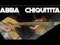 Abba  chiquitita  fingerstyle guitar