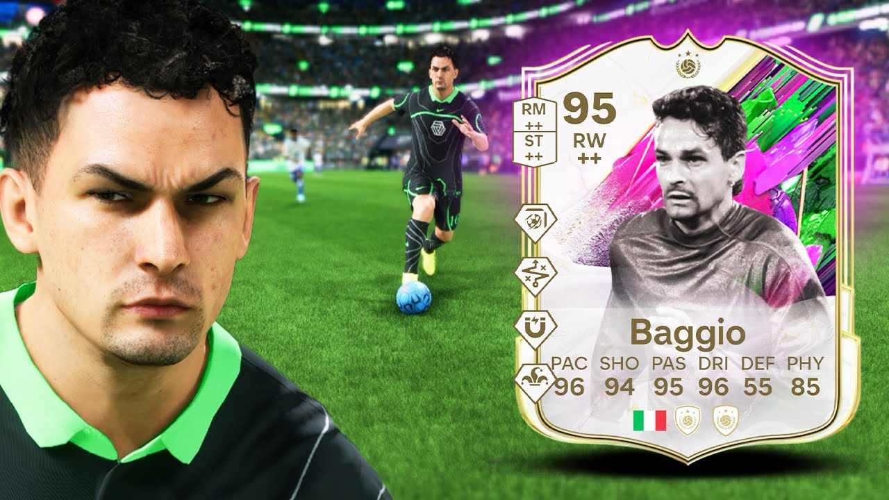 95 SHAPESHIFTERS ICON BAGGIO SBC PLAYER REVIEW | FC 25