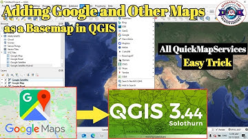 How to Add Google Maps in QGIS | Easy Trick to Add All Google Map Types |