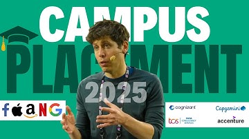 Step by Step Process of College Placement 2025 ✅  | College to FAANG Complete Campus Placement Guide