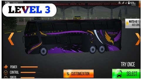 Level 3 modern bus simulator // modern bus simulator bus game //  Bus simulator game ?