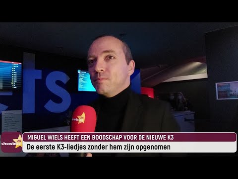 Miguel Wiels heeft een boodschap voor de nieuwe K3