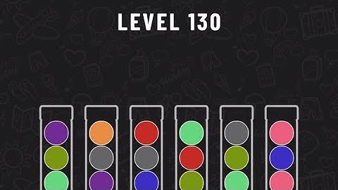 Ball Sort Puzzle Level 130 #ballsortpuzzle #ballsortpuzzlegameplay #puzzlegame #mobilegames
