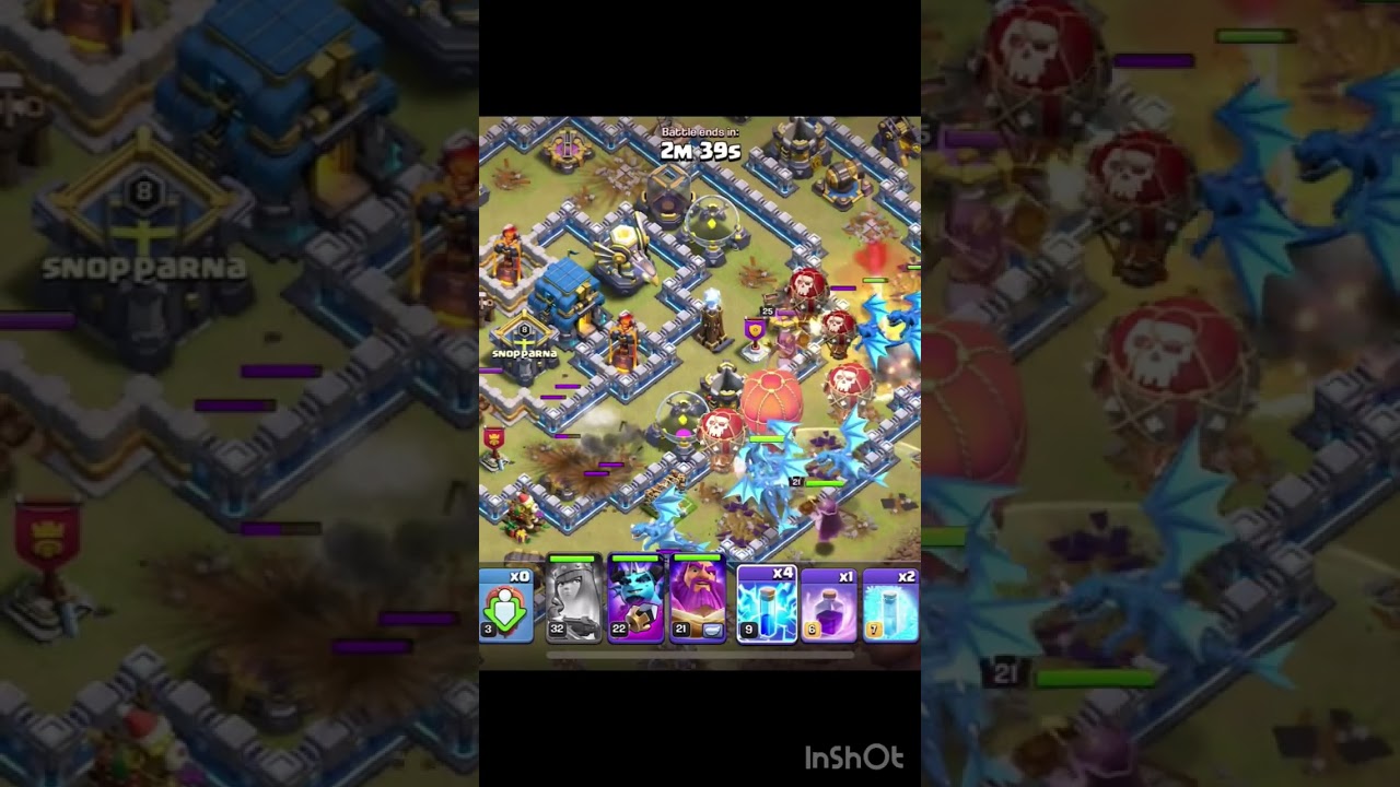 CWL last attack and it gone like this in clash of clans🔥😱