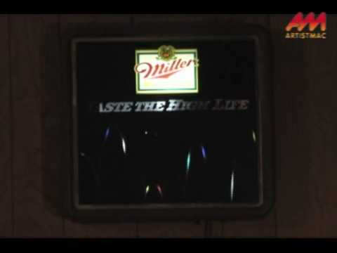 ヴィンテージ Miller high life バウンスボールモーションサイン 2003 Miller HIGH LIFE Bouncing Ball Motion Light Sign
