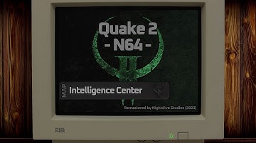 Retro-Vision 📺 Quake 2 N64 :: MAP03 - Intelligence Center (Hard // 2023 Remastered)