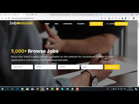 How to Make a Job Portal & Board Website with WordPress & JobMonster 2018 – Like Indeed & Monster