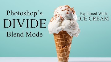 I Explain Divide Blend Mode Using Ice Cream