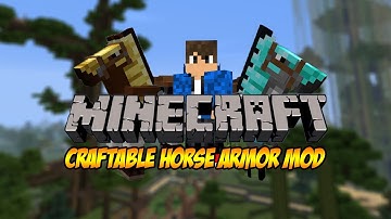 Craftable Horse Armor Mod - Minecraft Mods