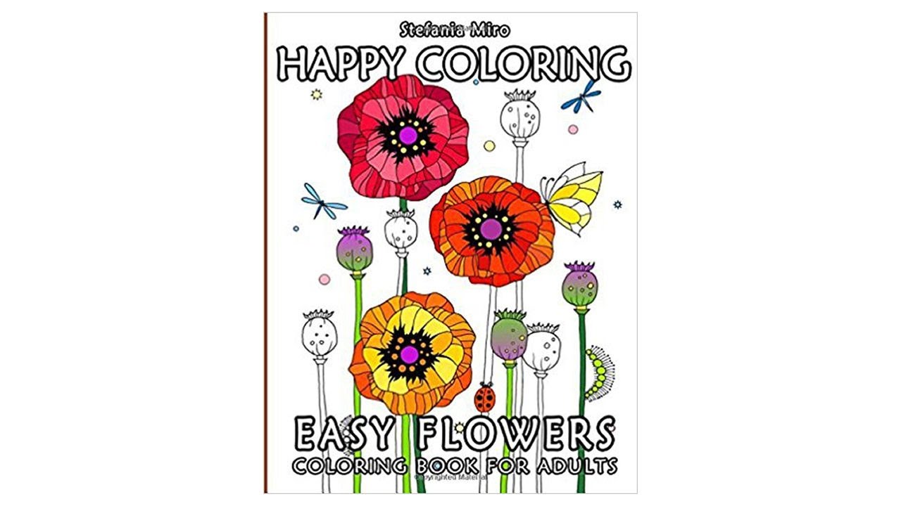 How to Use Coloring Books for Watercolor Painting 