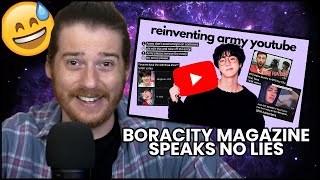 army youtube is a mess [BORACITY MAGAZINE] | REACTION & DISCUSSION