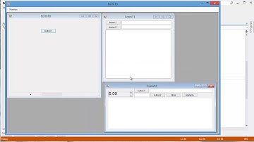 MDI Form Tutorial  .NET Framework C# Capitulo 6.13