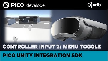 Controller Input 2: Menu Toggle - Unity