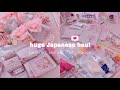 A huge japanese haul  genshin impact sanrio stationaries sakuraco tokyotreat