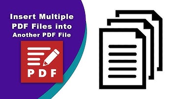 How to insert multiple pdf files into another pdf file in PDF X-Change Editor