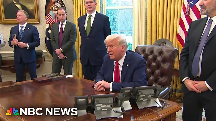 Trump pauses Mexico, Canada tariffs for 30 days