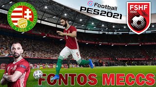 PES 21 Albánia -  Magyarország | Döntő fontosságú meccs!