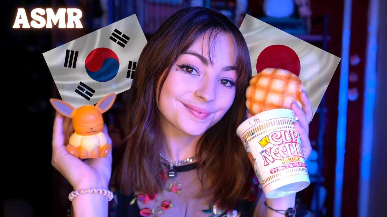 ♡ ASMR - Haul triggers du Japon et de Corée du Sud ♡