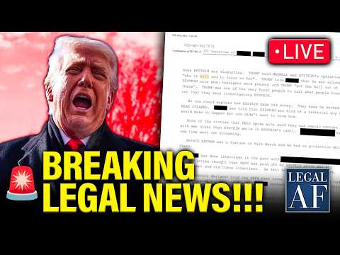 Thumbnail for LIVE: Trump IS BURIED by EPSTEIN FILE RECKONING…AND MORE!!! | Legal AF