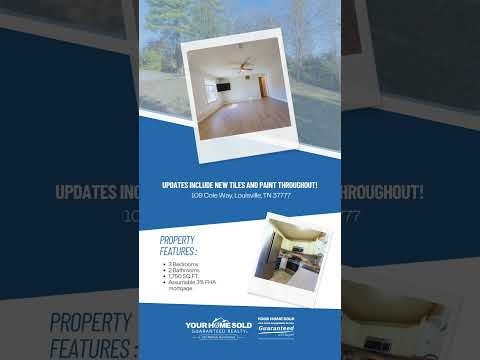 109 Cole Way, Louisville, TN home video tour