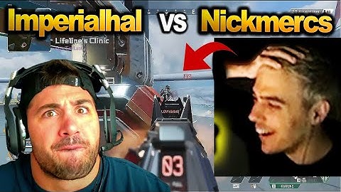 TSM Imperialhal team vs Nickmercs team in algs scrims!! WHO WON THIS FOUGHT!!