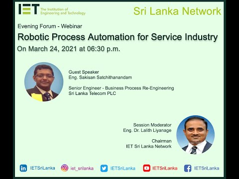 Lecture: Robotic Process Automation for Service Industry