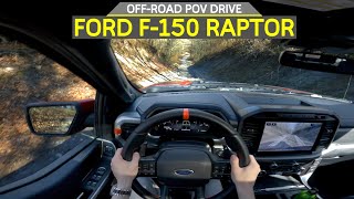 FORD F-150 RAPTOR - Off-Road POV Drive - Baja + Trails [4K]