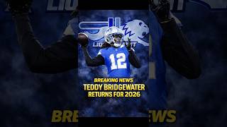 Teddy Bridgewater RETURNS to Detroit Lions for 2026