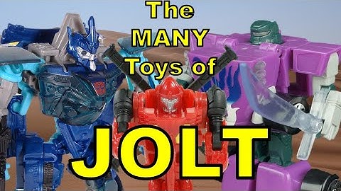 The MANY Toys of Jolt - The Action Figure History of the Autobot That Electrified Optimus Prime