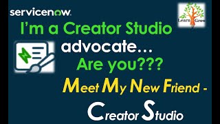 #servicenow Creator Studio  || My New Friend || Quick Demo #washingtondc