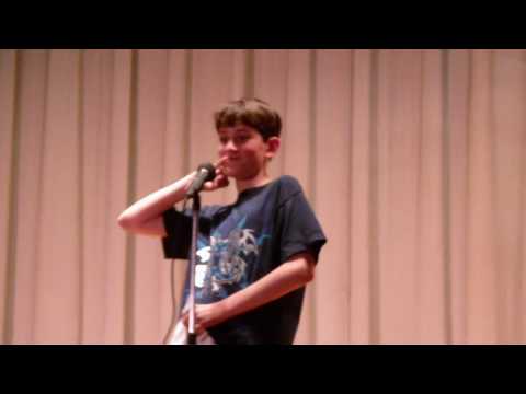 Immitations with Matt B at the Brownstone Intermediate School Talent Show 2009