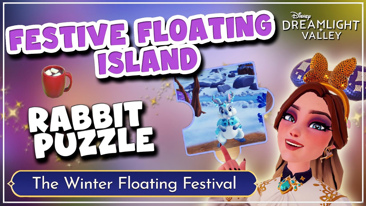 Winter Floating Festival Rabbit Puzzle Guide | Dreamlight Valley