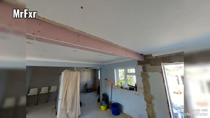 Boxing in RSJ , fire lining / cladding steel beam