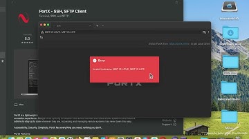 PortX SSH, SFTP Client Terminal Developer Tools App [MAC] Basic Overview - Mac App Store