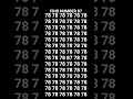 FIND NUMBER 87 #shorts#quiz#viral