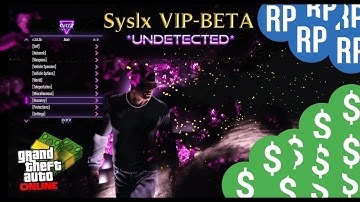 Syslx Mod Menu GTA V Online | Showcase | PAID MOD MENU- Money, Aimbot, RP | *Undetected*