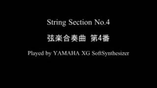 String Section No.4 (弦楽合奏曲 第4番)