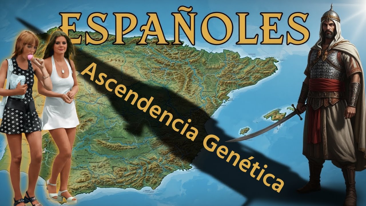 🧬Verdaderos ORÍGENES GENÉTICOS de los ESPAÑOLES