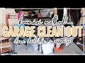 HUGE GARAGE CLEAN OUT! | KONMARI METHOD CLEAN AND DECLUTTER WITH ME 2021 | DECLUTTER + ORGANIZE
