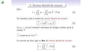 Cours Délectromagnétisme - Em181 - Charges Dans Un Conducteur Loi Dohm Locale, Modèle De Drude