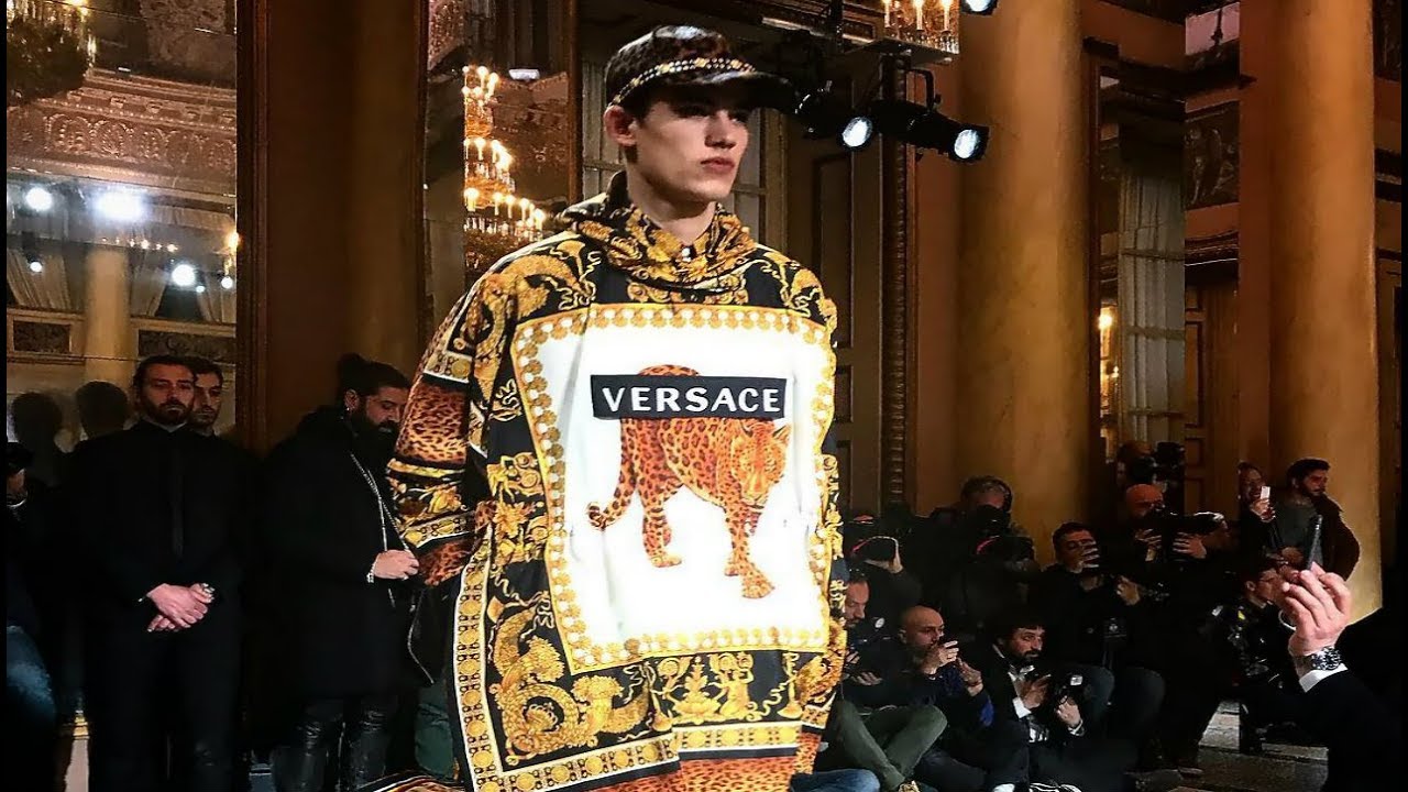 versace menswear 2018